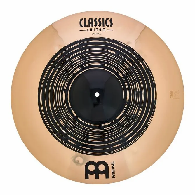 Meinl 20" Classics Custom Dual Ride, vue de trois quarts, photo 2