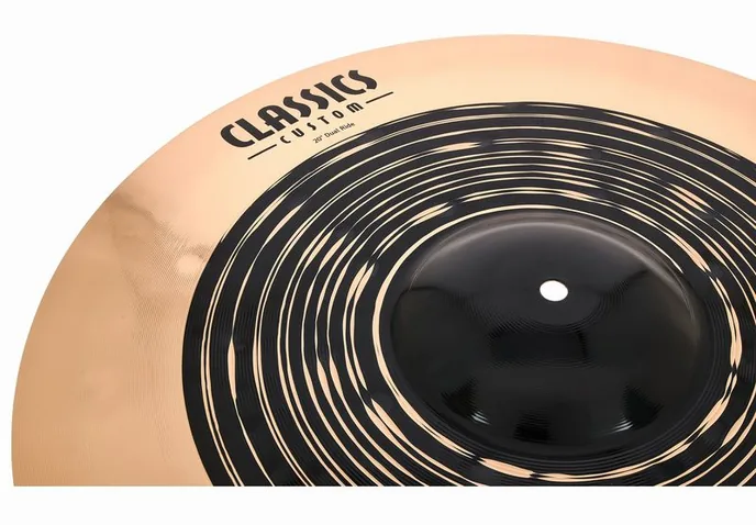 Meinl 20" Classics Custom Dual Ride, sur fond neutre, photo 4