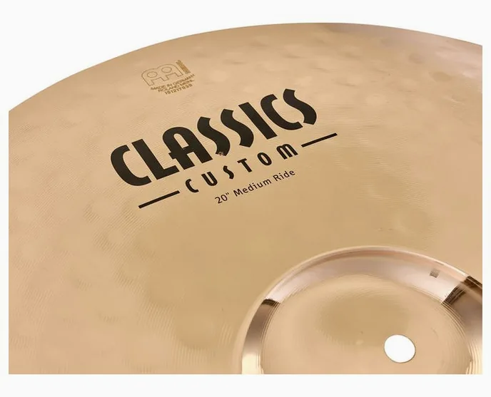 Meinl 20" Classics Custom Med. Ride, vue de près, photo 3