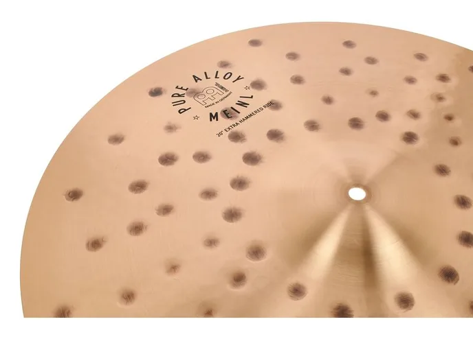Meinl 20" Pure Alloy E.Hammered Ride, vue de près, photo 4