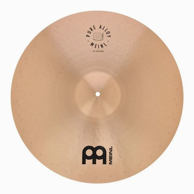 Meinl 20" Pure Alloy Thin Ride, vue de trois quarts, photo 2