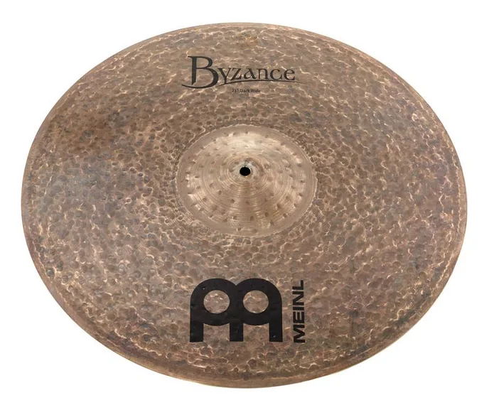 Meinl 21" Byzance Dark Ride, vue de dessus, photo 2