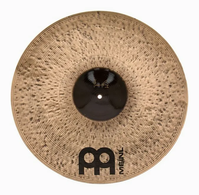 Meinl 21" Byzance Thomas Lang Ride, vue de profil, photo 3