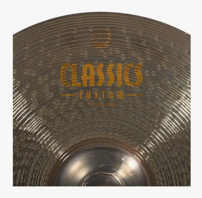 Meinl 21" Classics Custom Ghost Ride, sur fond neutre, photo 4