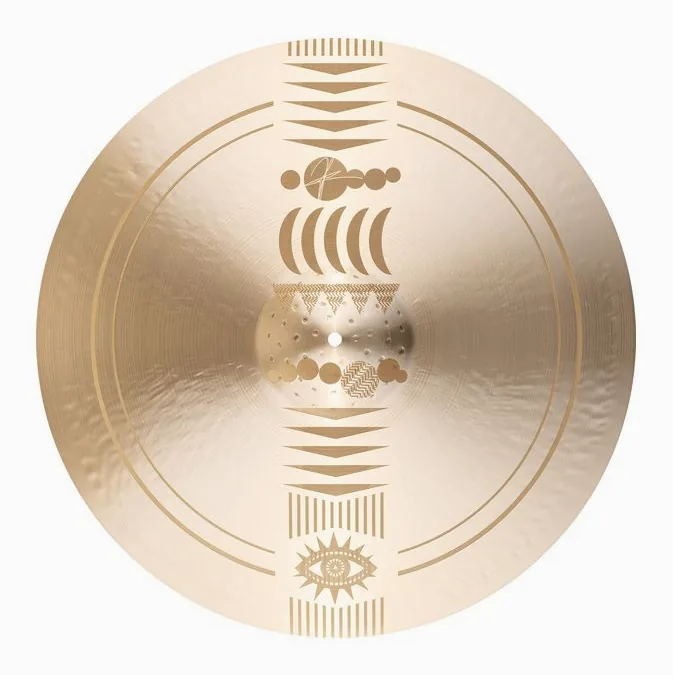 Meinl 22" Anika Nilles Lunar Ride, de face sur fond neutre