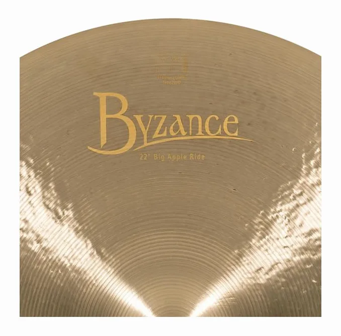 Meinl 22" Byzance Big Apple Ride, sur fond neutre, photo 4