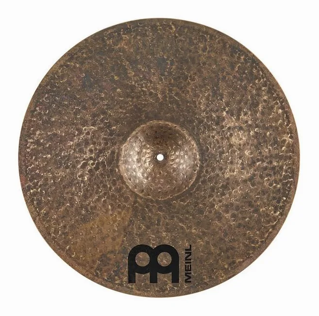 Meinl 22" Byzance Dark Ride, vue de profil, photo 2