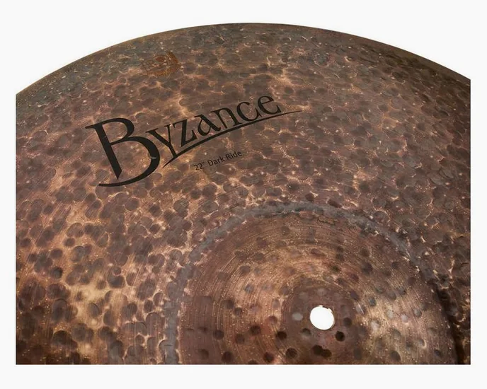 Meinl 22" Byzance Dark Ride, vue de face, photo 3