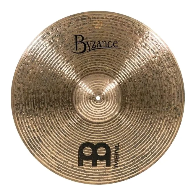 Meinl 22" Byzance Dark Spectrum Ride, vue de trois quarts, photo 2