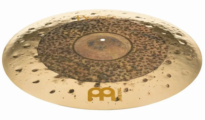 Meinl 22" Byzance Dual Crash/Ride, vue de près, de face