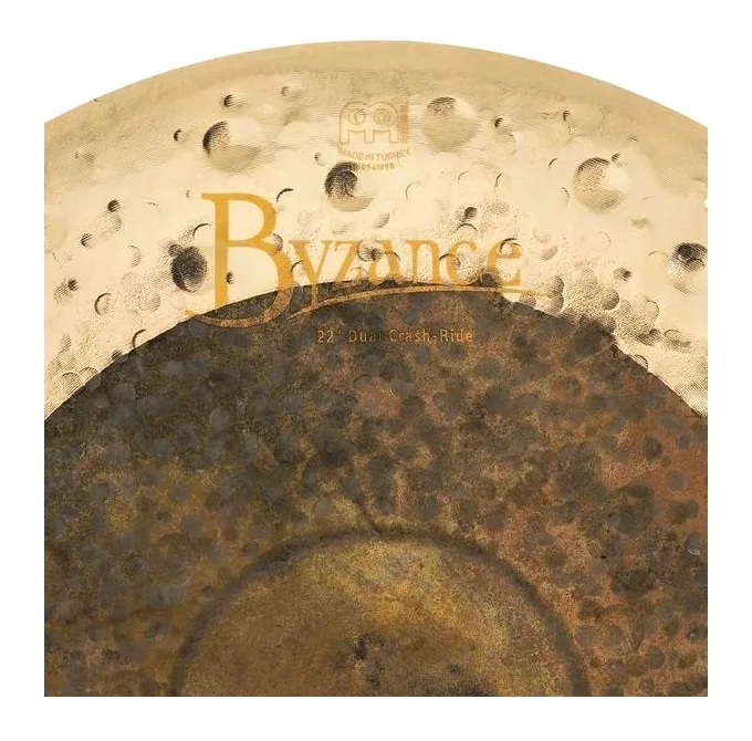 Meinl 22" Byzance Dual Crash/Ride, vue de face, photo 4