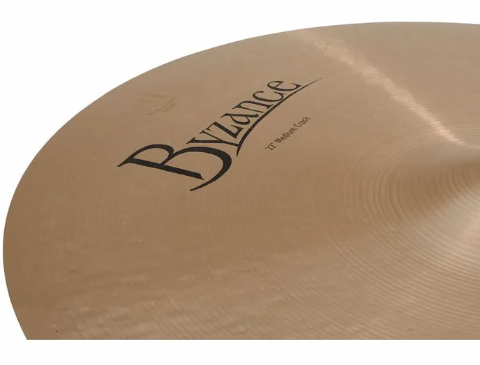 Meinl 22" Byzance Medium Crash, vue de dessus, photo 4