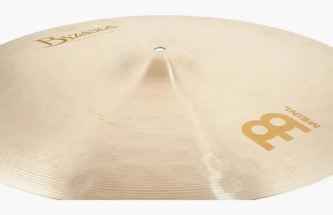 Meinl 22" Byzance Medium Thin Ride, vue de dessus, photo 3