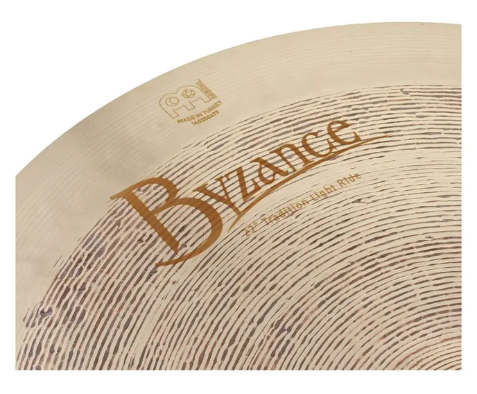 Meinl 22" Byzance Tradit. Light Ride, vue de profil, photo 4