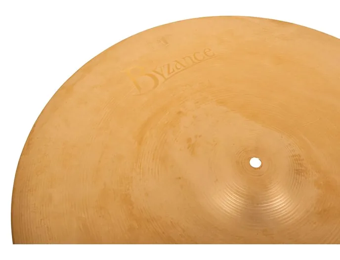 Meinl 22" Byzance Vintage Crash, vue de profil, photo 3