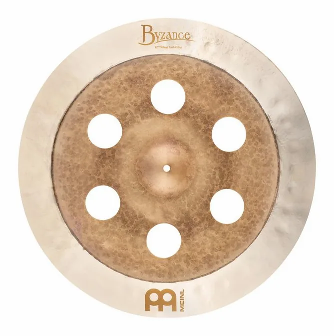 Meinl 22" Byzance Vintage Tr. China, vue de trois quarts, photo 3
