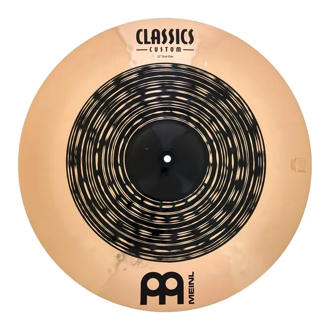 Meinl 22" Classics Custom Dual Ride, vue de dessus, photo 2