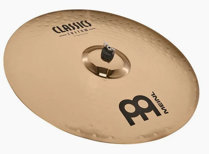 Meinl 22" Classics Custom Pow. Ride, sur fond neutre