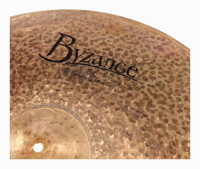 Meinl 24" Byzance Dark B. Apple Ride, vue de dessus, photo 4