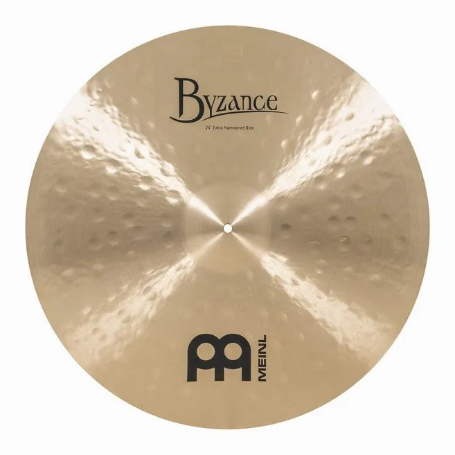 Meinl 24" Byzance Extra Ham. Ride, vue de profil, photo 3