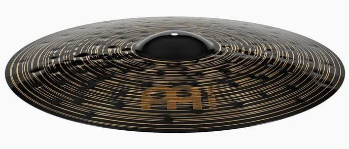 Meinl 24" Classics Custom Dark Ride, vue de près, de face