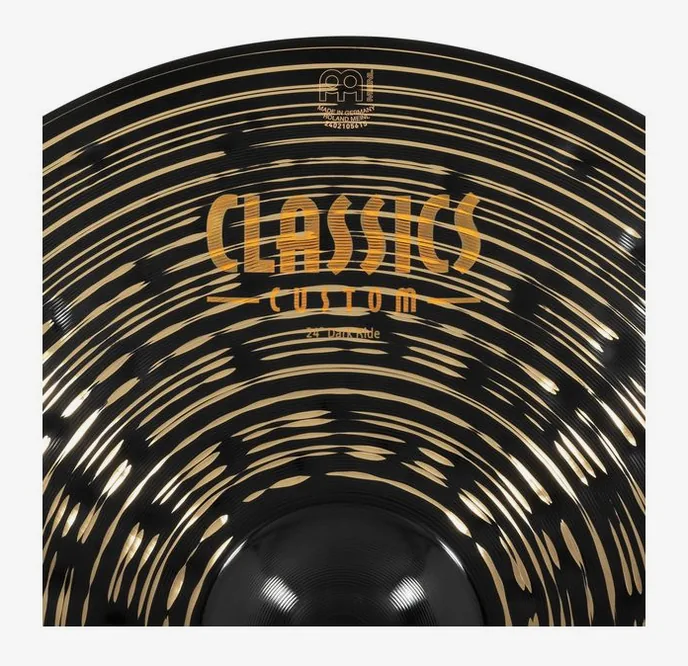 Meinl 24" Classics Custom Dark Ride, vue de face, photo 4