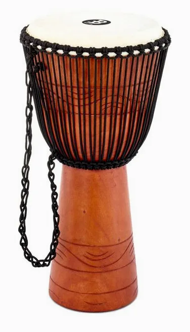 Meinl ADJ2-L Djembe Set, de face sur fond neutre
