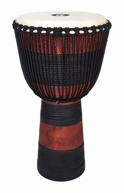 Meinl ADJ3-L Djembe Set, vue de près, de face