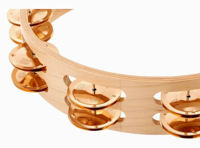 Meinl AE-MTA2BO Artisan Tambourine, vue de profil, photo 3