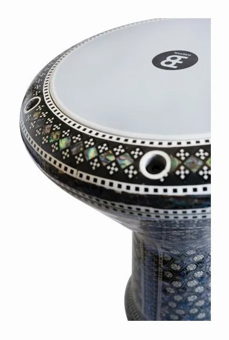 Meinl Artisan Doumbek Blue Lagoon, vue de face, photo 3