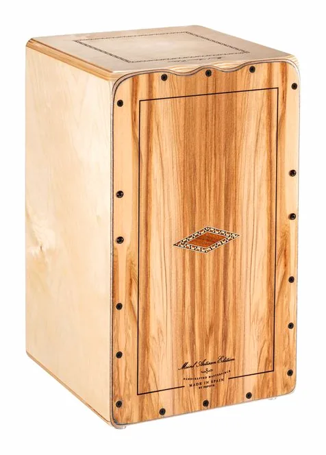Meinl Artisan Seguiriya Cajon IH, de face sur fond neutre