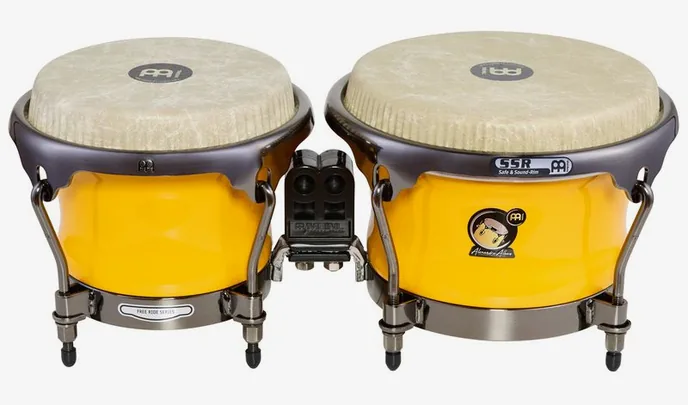Meinl Artist Alexandra Alban Bongos, vue de près, de face