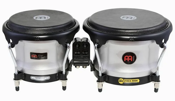 Meinl Artist Diego Camacho Bongos, de face sur fond neutre