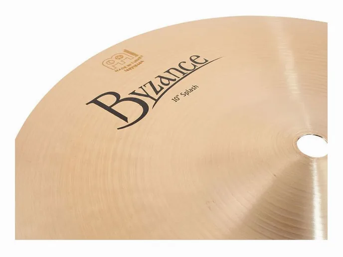 Meinl 10" Byzance Splash, vue de près, photo 4