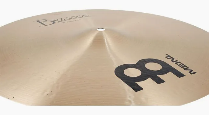 Meinl 16" Byzance Medium Crash, vue de près, photo 3