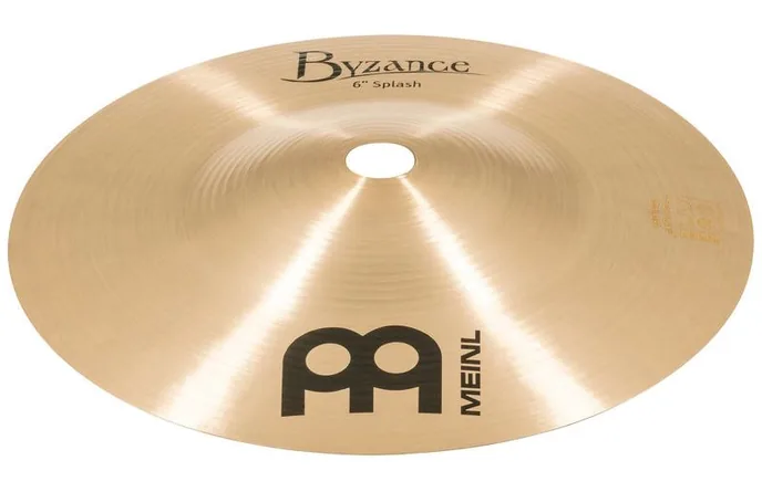 Meinl 06" Byzance Splash Traditional, sur fond neutre