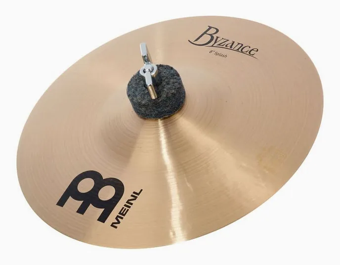 Meinl 08" Byzance Splash, sur fond neutre