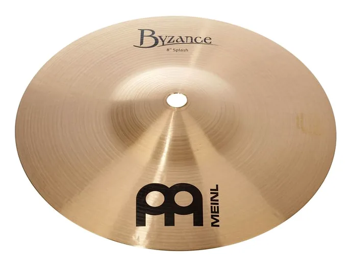 Meinl 08" Byzance Splash, vue de profil, photo 2