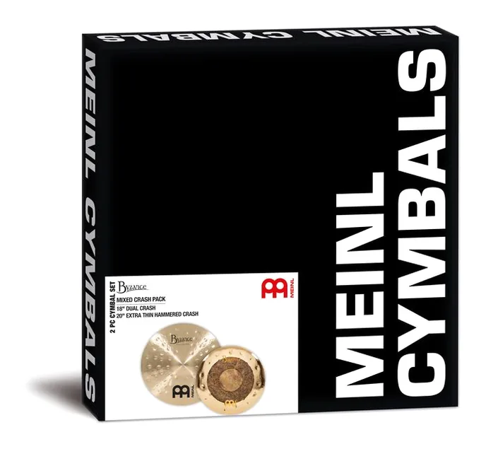 Meinl BMIX1 Crash Pack, vue de profil, photo 4