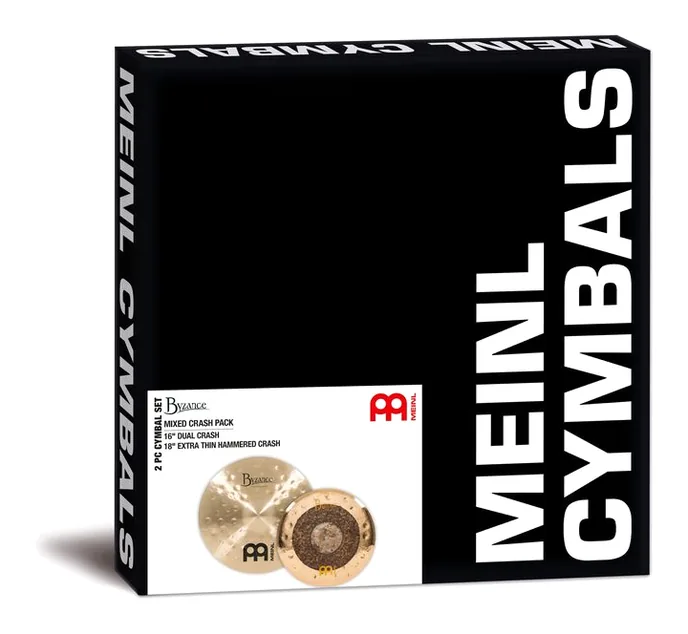 Meinl BMIX2 Crash Pack, vue de dessus, photo 4