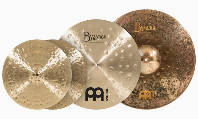 Meinl Byzance A.Choice Mike Johnston, de face sur fond neutre