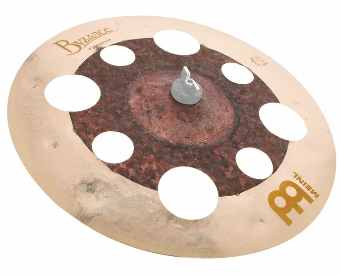 Meinl Byzance Dual Crash Cymbal Set, vue de près, photo 2