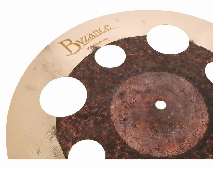 Meinl Byzance Dual Crash Cymbal Set, vue de face, photo 4