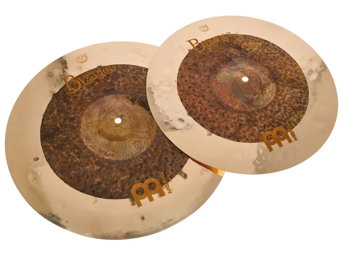 Meinl Byzance Dual Crash Pack, de face sur fond neutre