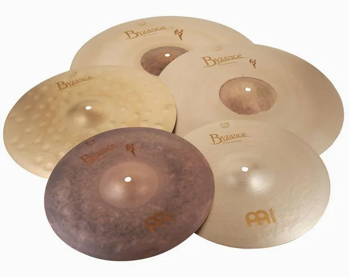 Meinl Byzance Thomann Edition Set, sur fond neutre