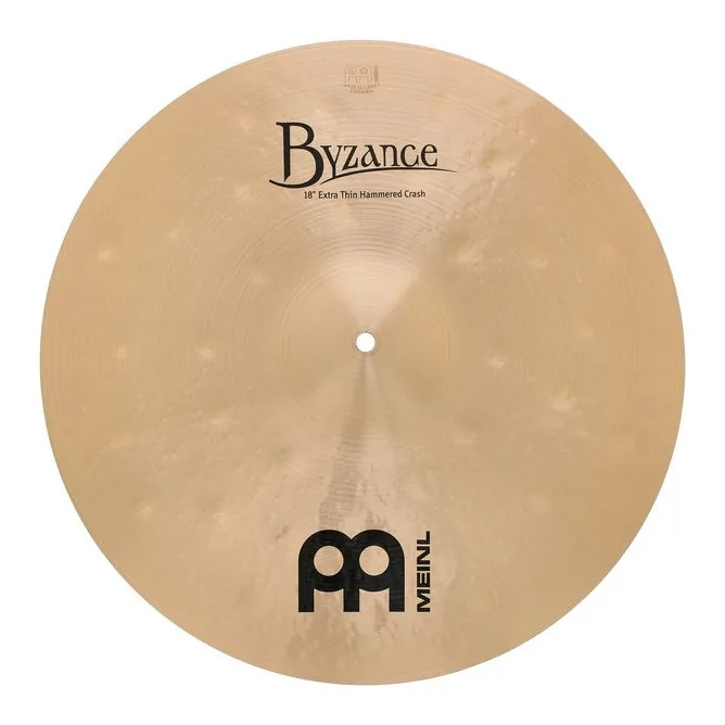 Meinl Byzance Tr. Hammered Crash Set, vue de profil, photo 3