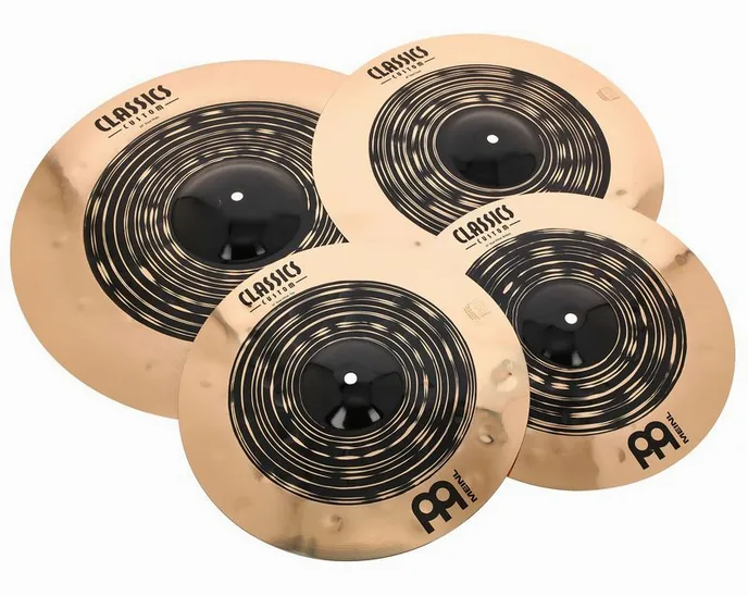 Meinl Classics C. Dual Complete Set, de face sur fond neutre