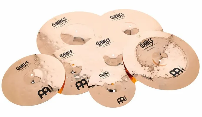 Meinl Classics Extreme Thomann Set, de face sur fond neutre