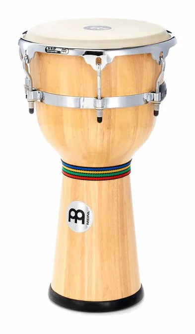 Meinl DJW3NT Djembe Natural, vue de près, de face