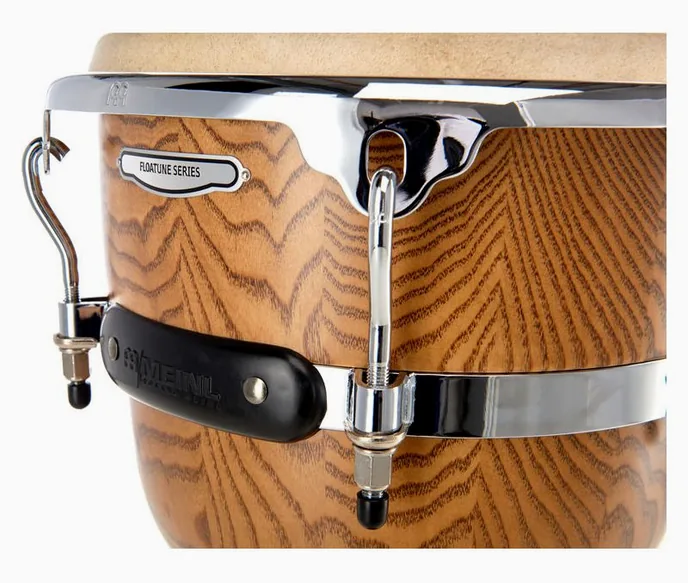 Meinl DJW3ZFA-M Wood Djembe, vue de près, photo 4